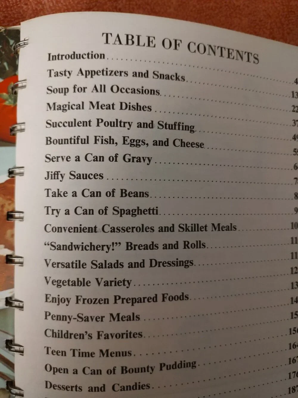 CAMPBELL'S SPIRAL COOKBOOK 1968 Vintage